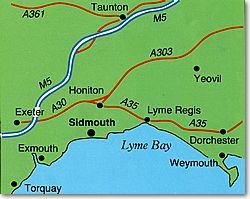 Click for a local road map